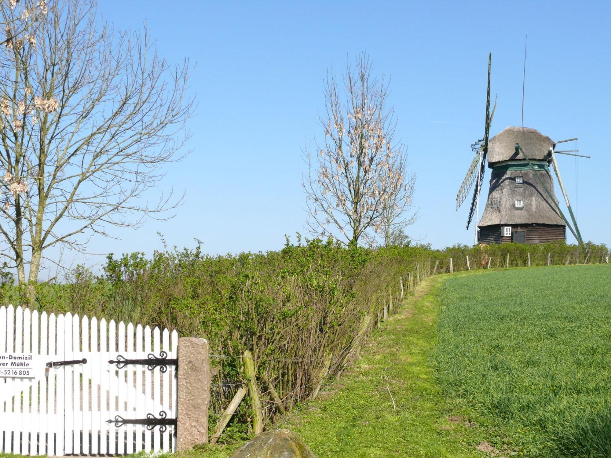 Beautiful Authentic Mill Close To The Beach Wangels Exteriér fotografie